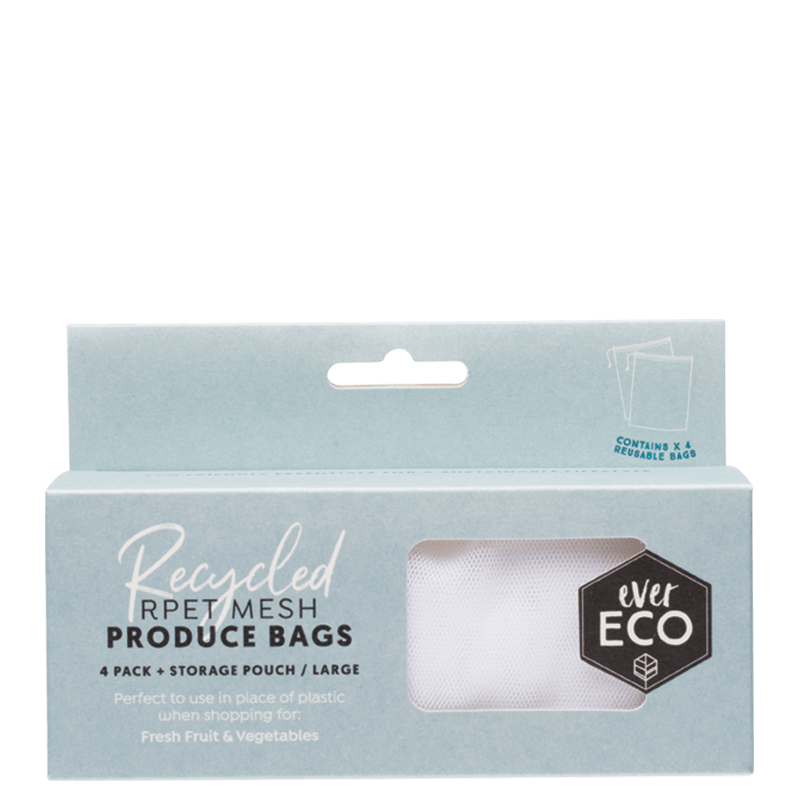 Ever Eco Recycled Mesh Produce Bags 4 pack