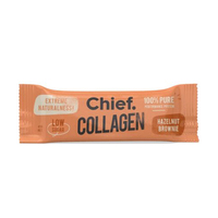 Chief Collagen Protein Hazelnut Brownie Bar 45g