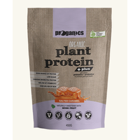 Proganics Organic Plant Protein Plus Salted Caramel 450g 