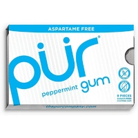 Pur Gum 9 Piece Peppermint 12.6g