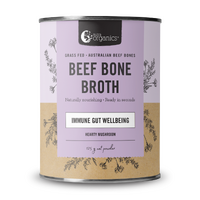N/Org Beef Bone Broth Hearty Mushroom 125g
