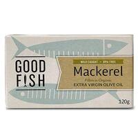 Good Fish Mackerel Can Brine 120g