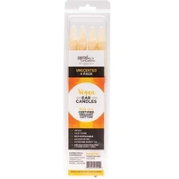Harmony's Vegan Ear Candles Unscented 4 Pack