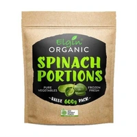 Elgin Organic Spinach Frozen 600g