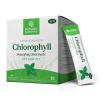 Nature's Sunshine Chlorophyll Detoxifying Sticks Spearmint 30 Pack