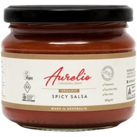 Aurelio Organic Spicy Salsa 300g