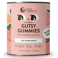 Nutra Organics Gutsy Gummy Strawberry 300g