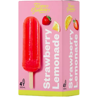 Frozen Sunshine Ice Blocks Strawberry Lemonade 4 Pack