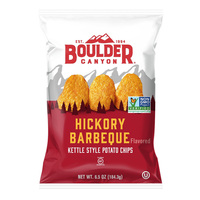 Boulder Canyon Kettle Potato BBQ Chips 142g
