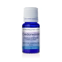 Springfields Essential Oil Cedarwood Organic 10ml