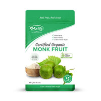 Morlife Certified Organic Monk Fruit Sweetner 100g