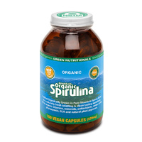 Green Nutritionals Mountain Spirulina Vegan 180 Capsules