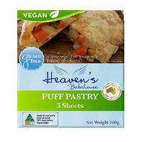 Heaven's Bakehouse Gluten Free Puff Pastry 600g