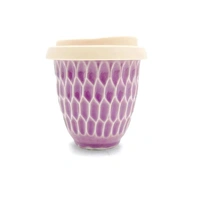 Pottery For The Planet Ceramic Travel Cup 6oz Assorted