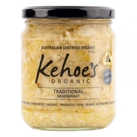 Kehoe's Organic Traditional Sauerkraut 410g