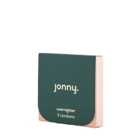 Jonny Vegan Condoms Overnighter 3pk