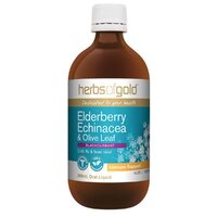 Herbs of Gold Elderberry Echinacea & Olive Leaf 200ml
