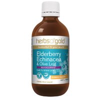 Herbs of Gold Elderberry Echinacea & Olive Leaf 100ml