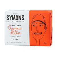 Symons Organic Unsalted Butter 250g