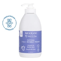 MooGoo 2 in 1 Bubbly Wash 1 Litre