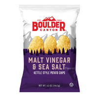 Boulder Canyon Malt Vinegar Chips 142g