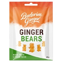 Buderim Ginger Ginger Bears 40g
