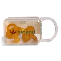 Natural Rubber Soother Twin Dummy Round 0-3mth Small