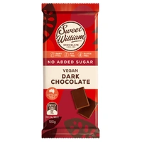 Sweet William Sugar Free Dark Choc 100g