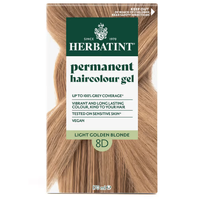 Herbatint 8D Permanent Hair Colour Light Golden Blonde
