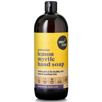 Simply Clean Lemon Myrtle Hand Soap 1 Litre