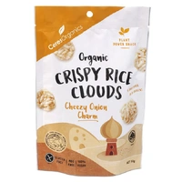 Ceres Organics Crispy Rice Clouds Cheesy 30g