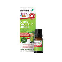 Brauer Baby Liquid Vitamin D 400IU 10ml