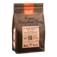 Kialla Organic Stone Ground Wholegrain Plain Flour 1kg