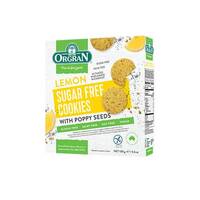 Orgran Lemon Sugar-Free Cookies with Poppy Seeds 130g