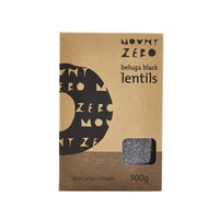 Mt Zero Lentils Beluga Black 500g