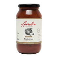 Aurelio Organic Puttanesca Pasta Sauce 500g