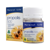 Natural Life Propolis 500 60 Capsules
