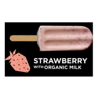 Flyin Fox Strawberry & Organic Milk Ice Block