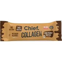 Chief Collagen Protein Choc Peanut Butter Bar 45g  