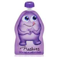 Little Mashies Reusable Squeeze Pouch Purple 2pk