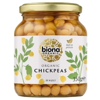 Biona Chickpeas in Jar 350g