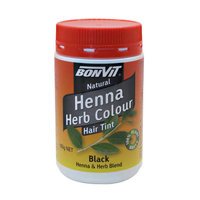 Bonvit Henna Hair Tint Black 100g