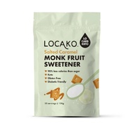 Locako Monk Fruit Sweetener Salted Caramel 150g