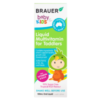 Brauer Baby & Kids Multivitamin 1-3 yrs 100ml