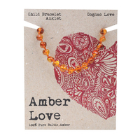 Amber Love Child Bracelet Cognac 14cm