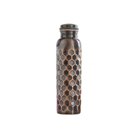 Zurit Copper Bottle Antique Honeycomb 950ml