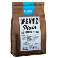 Kialla Organic Stone Ground Unbleached Flour 1kg