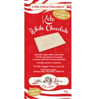 Little Zebra Keto White Chocolate 85g
