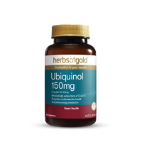 Herbs of Gold Ubiquinol 150mg 30 Capsules 