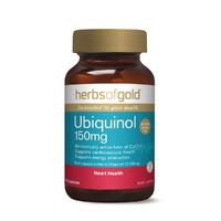 Herbs of Gold Ubiquinol 150mg 60 Capsules